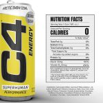 C4 Energy Carbonated Zero Sugar Energy Drink, Pre Workout Drink + Beta Alanine, Orange Slice, 16 Fl Oz (Pack of 12) - Image 4
